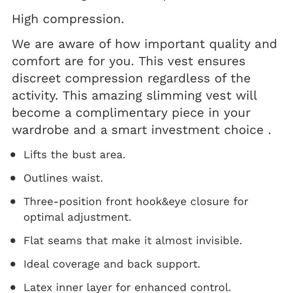 New Linea Control Faja vest - Picture 3 of 3